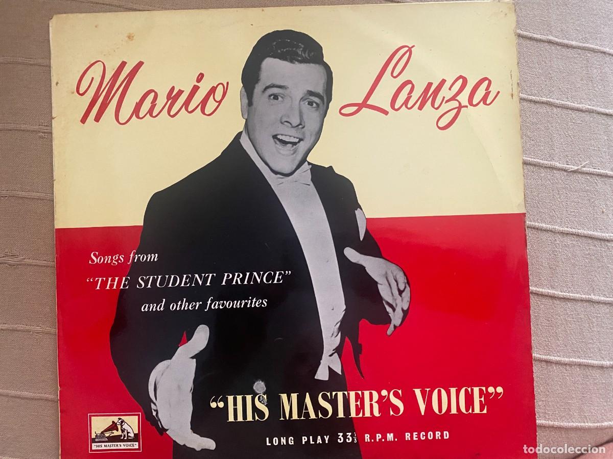 Discos de vinilo: LP MARIO LANZA - HIS MASTERS VOICE - Foto 1