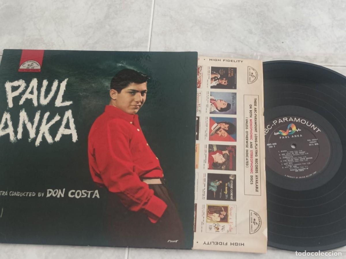 Disques de vinyle: Paul Anka Lp original -americano-