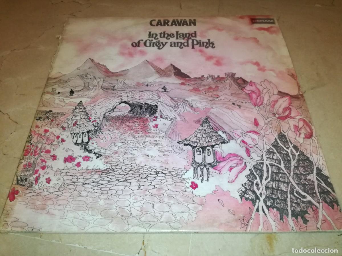 Discos de vinilo: CARAVAN-IN THE LAND OF GREY AND PINK-DOBLE LP-ORIGINAL ESPA&Ntilde;OL 1972