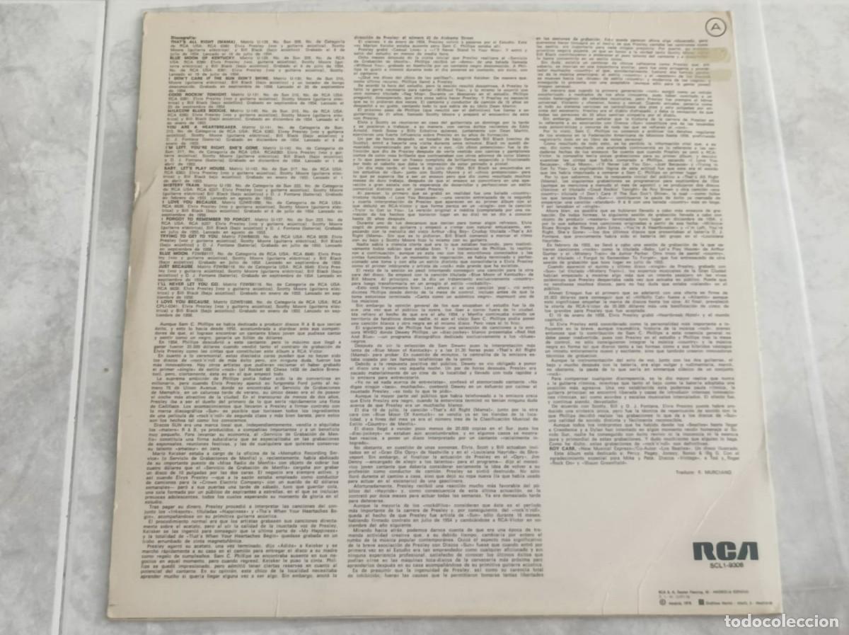Discos de vinilo: Elvis Presley the sun collection lp - Foto 2
