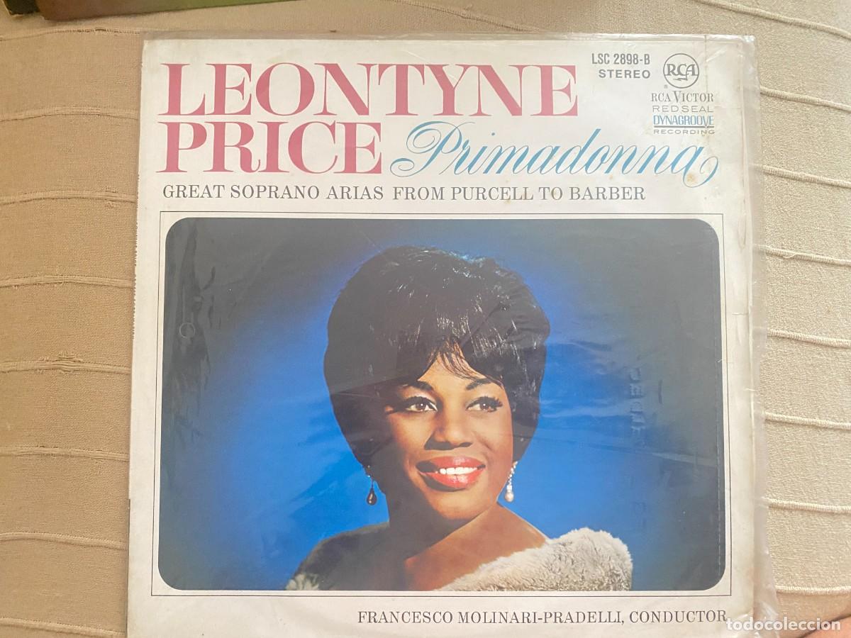 Discos de vinilo: LP LEONTYNE PRICE - PRIMADONNA - Foto 1