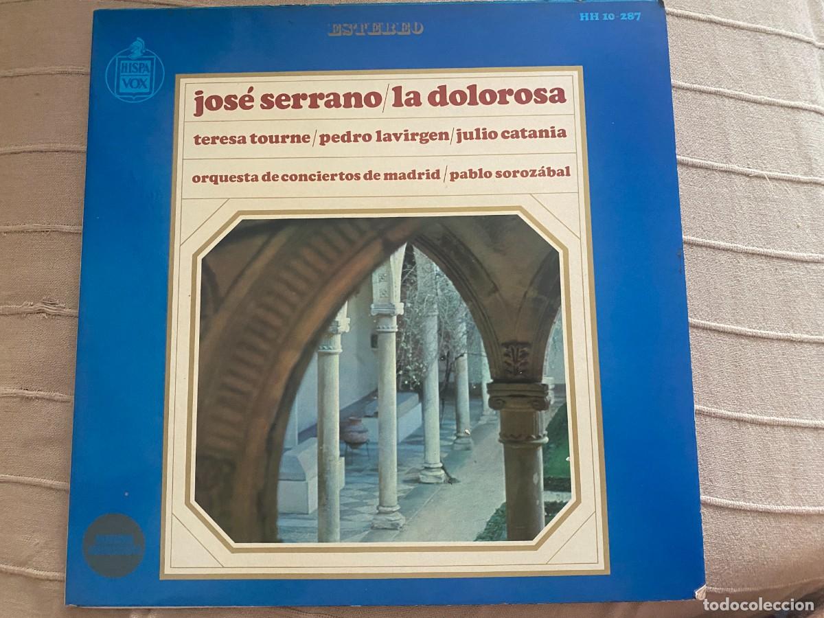 Discos de vinilo: LP JOSE SERRANO - LA DOLOROSA - Foto 1