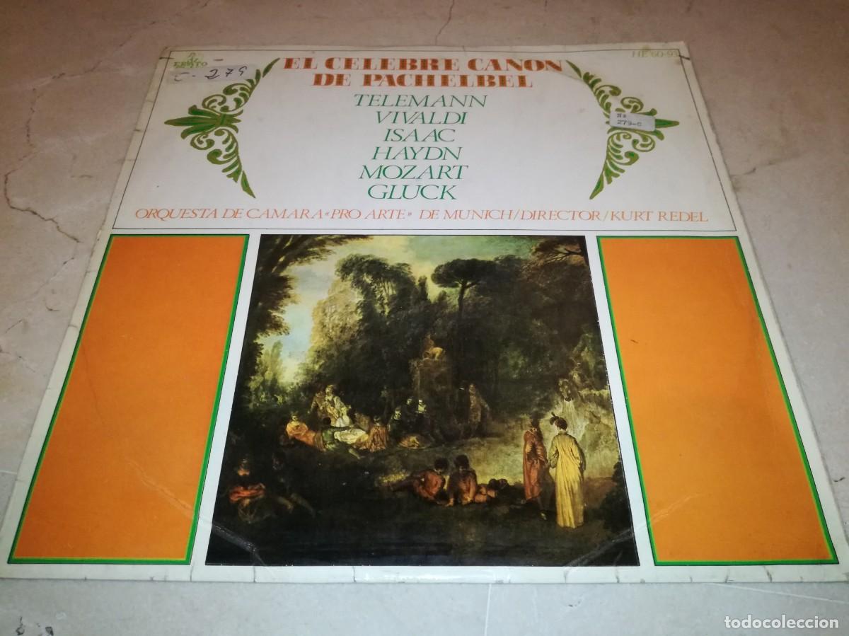Discos de vinilo: EL CELEBRE CANON DE PACHELBEL-ORIGINAL ESPA&Ntilde;OL 1968