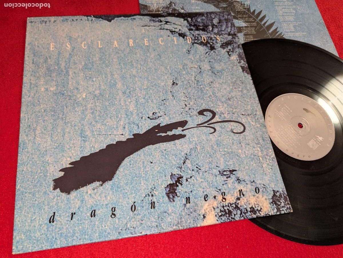 Discos de vinilo: ESCLARECIDOS Aragon negro LP 1994 GASA VINILO MUY RARO! SUSO SAIZ