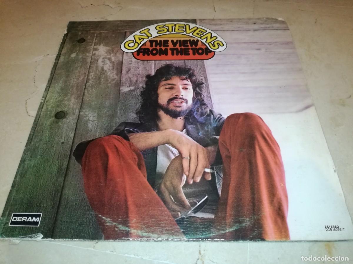 Discos de vinilo: CAT STEVENS-THE VIEW FROM THE TOP-DOBLE LP-EDICI&Oacute;N ORIGINAL ESPA&Ntilde;OLA