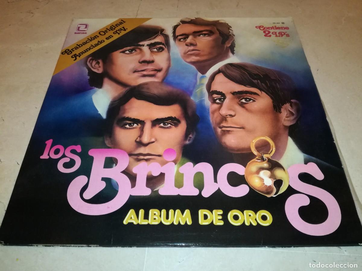 Discos de vinilo: LOS BRINCOS-ALBUM DE ORO-DOBLE LP-ORIGINAL 1981-VINILOS EN EXCELENTE ESTADO