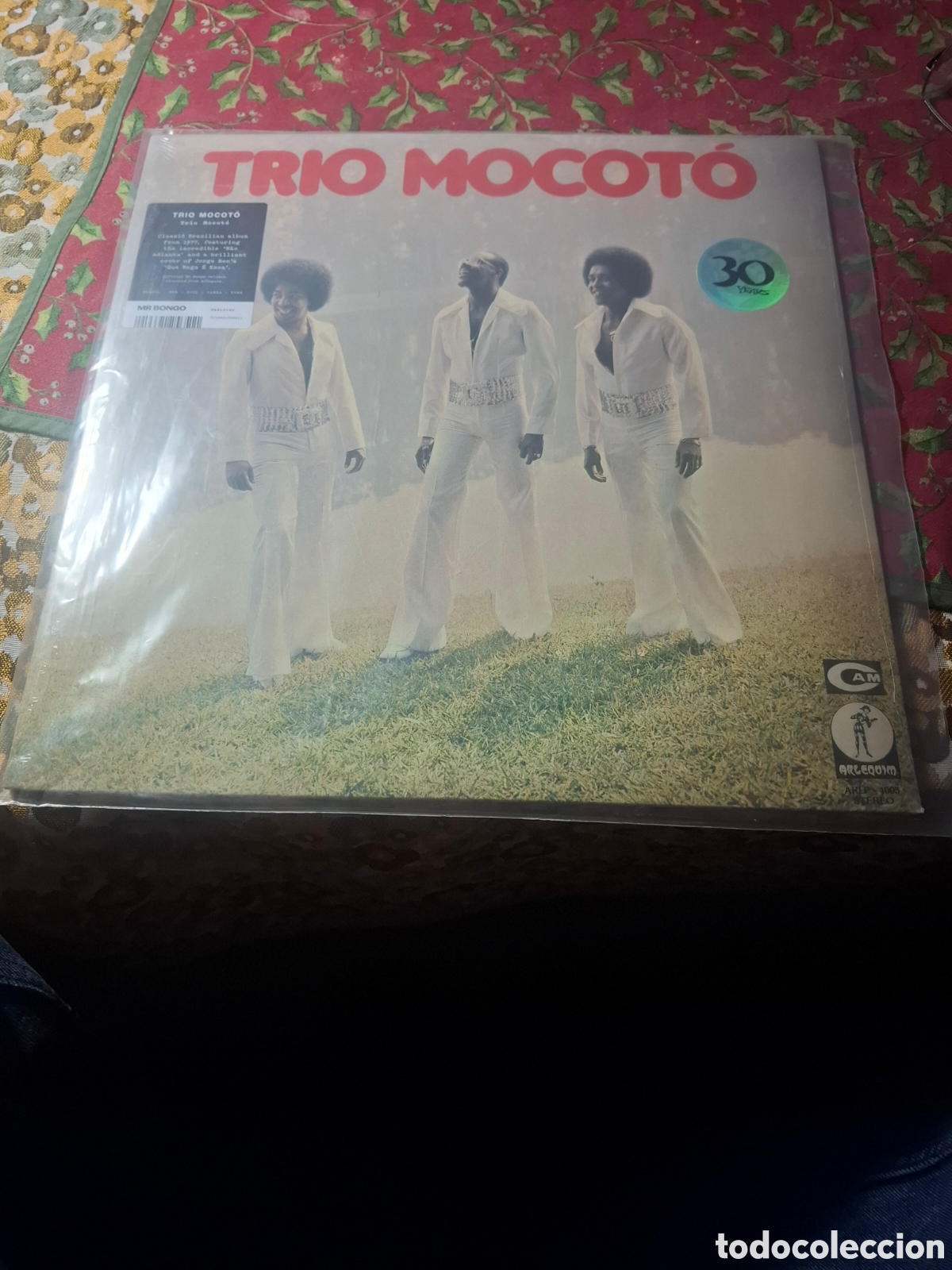 Discos de vinilo: Trio Mocot&oacute; reed Mr Bongo precintado