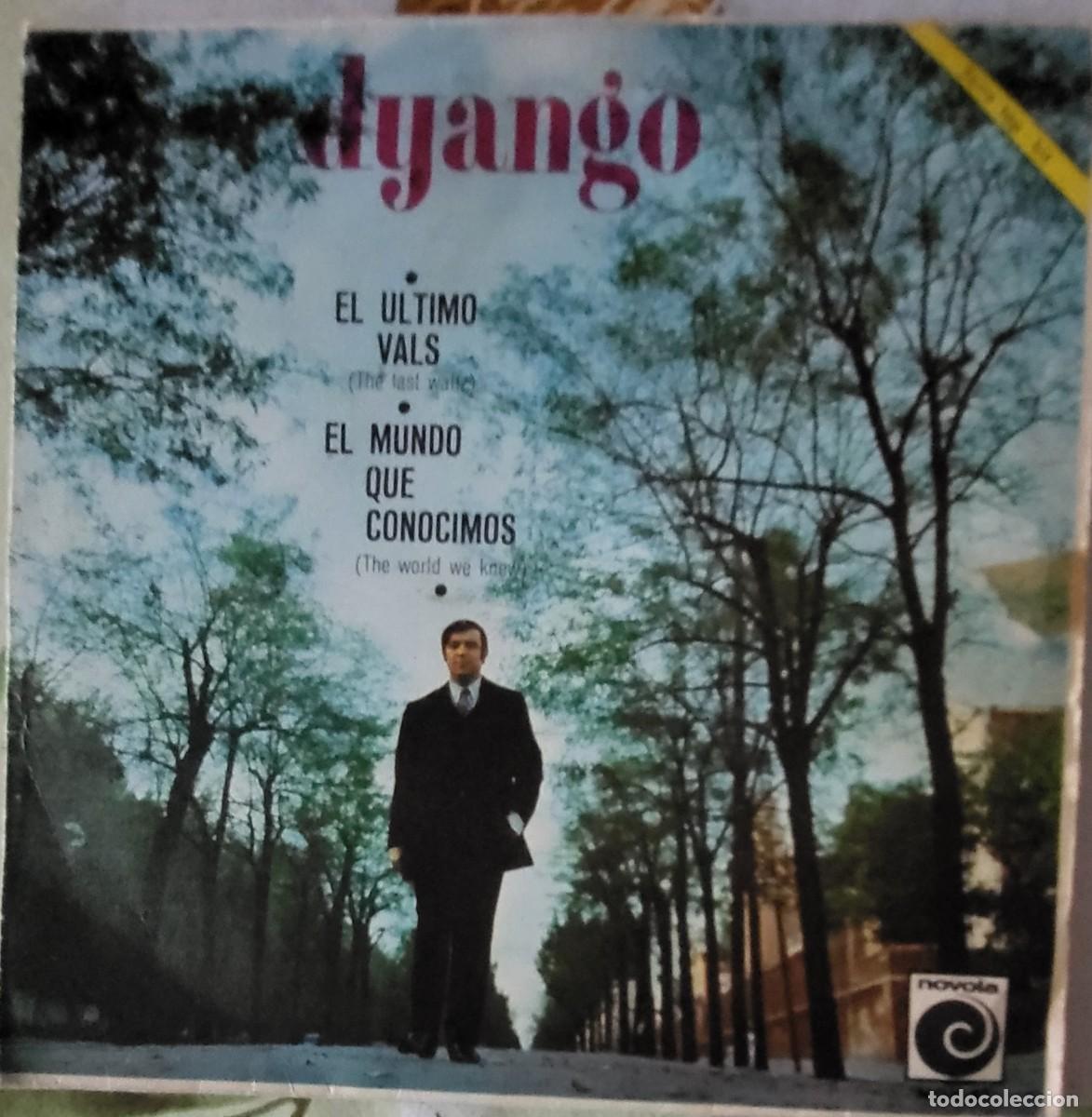 Discos de vinilo: Dyango single sello Zafiro editado en Espa&ntilde;a a&ntilde;o 1967...