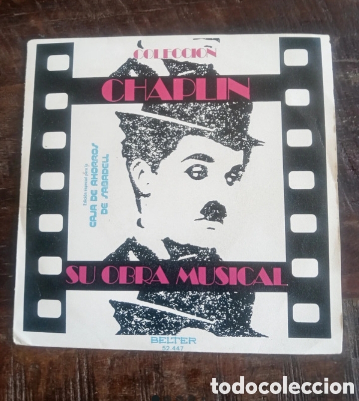 Discos de vinilo: Vinilo Single Charles Chaplin