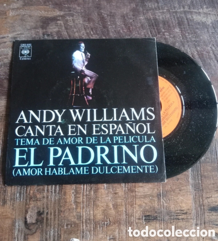 Discos de vinilo: Vinilo Andy Williams El Padrino BSO 1972 - Foto 2