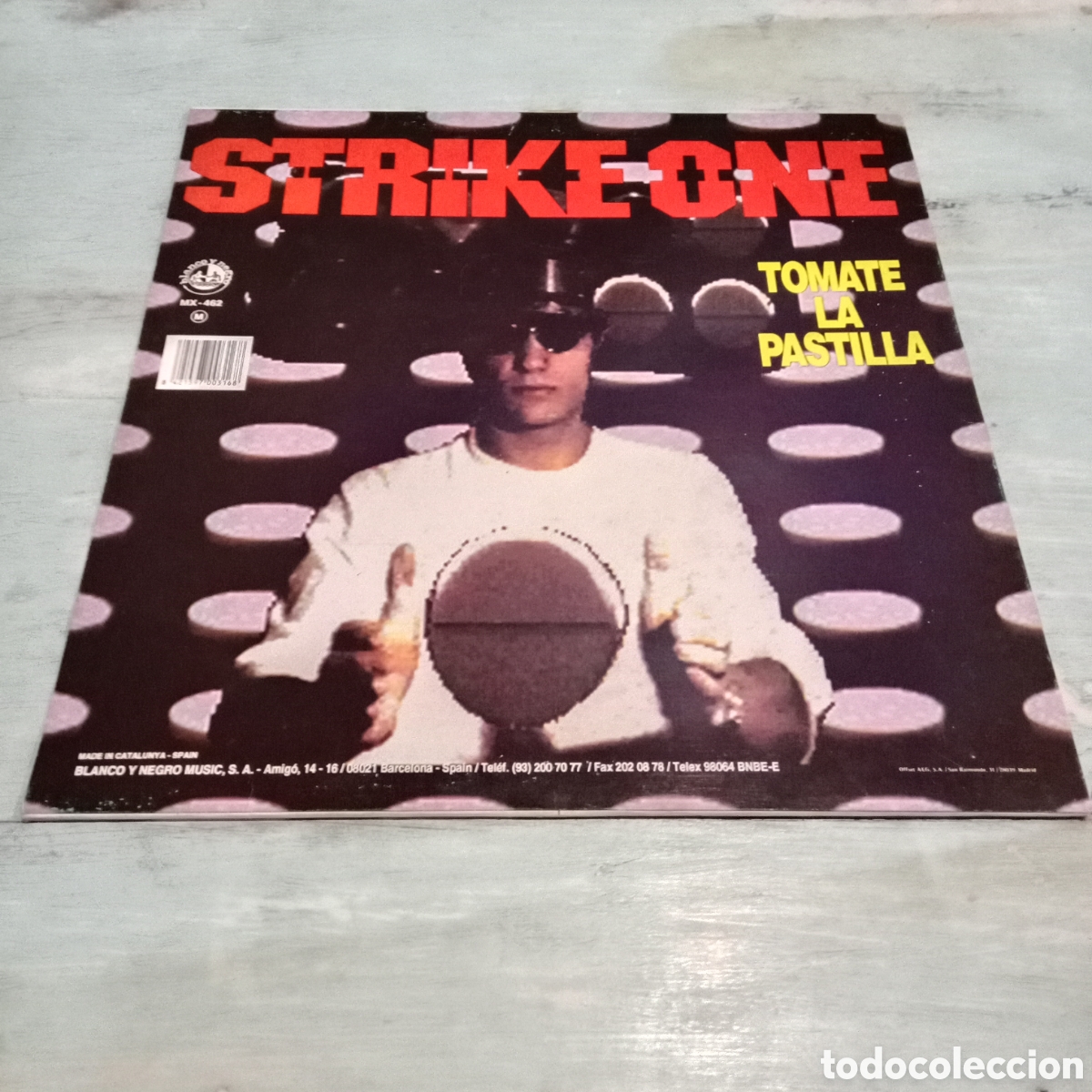 Discos de vinilo: STRIKE ONE - TOMATE LA PASTILLA - MAXI-SINGLE 12&rdquo; - Foto 2