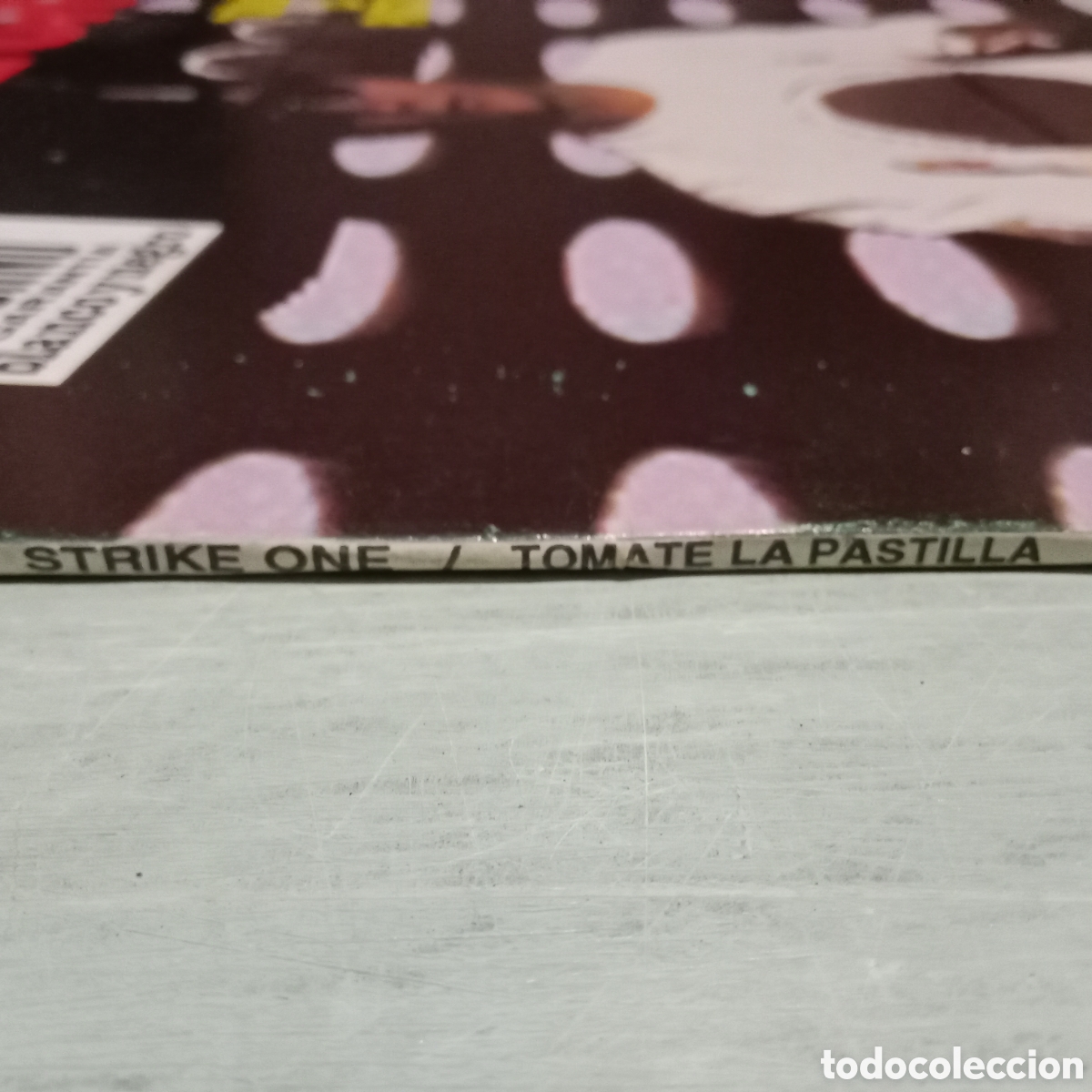 Discos de vinilo: STRIKE ONE - TOMATE LA PASTILLA - MAXI-SINGLE 12&rdquo; - Foto 3