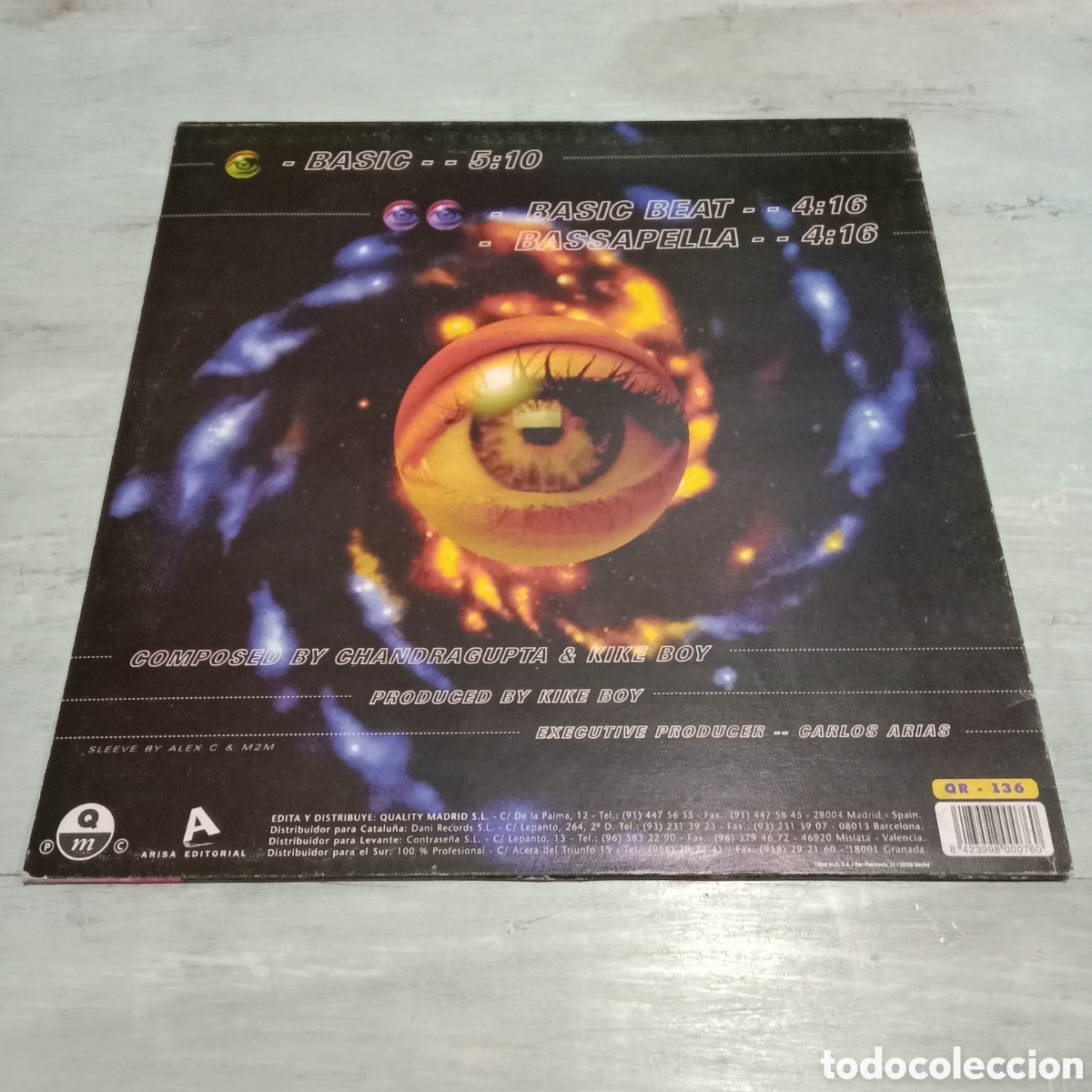 Discos de vinilo: KIKE BOY + DEMOLITION - BASIC - MAXI-SINGLE 12&rdquo; - Foto 2