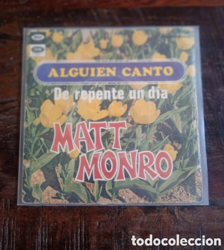 Discos de vinilo: Vinilo Single Matt Monro 1968