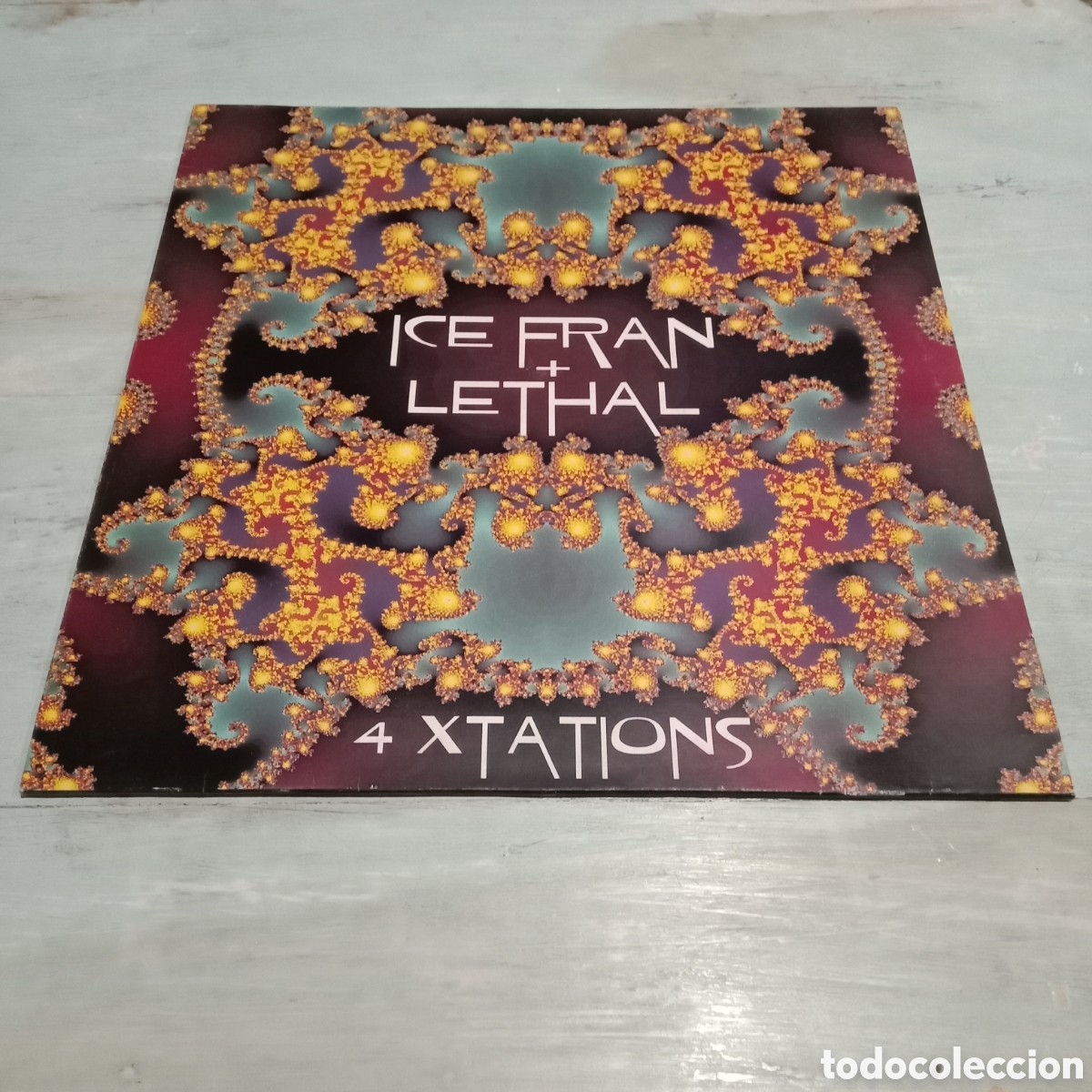 Discos de vinilo: ICE FRAN + LETHAL - 4 XTATIONS - MAXI-SINGLE 12&rdquo;