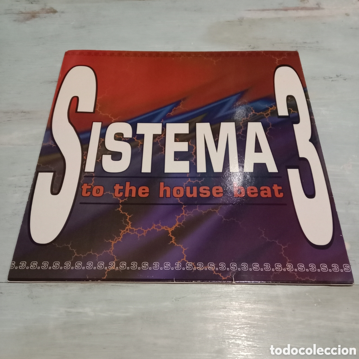 Discos de vinilo: SISTEMA 3 - TO THE HOUSE BEAT - MAXI-SINGLE 12&rdquo;