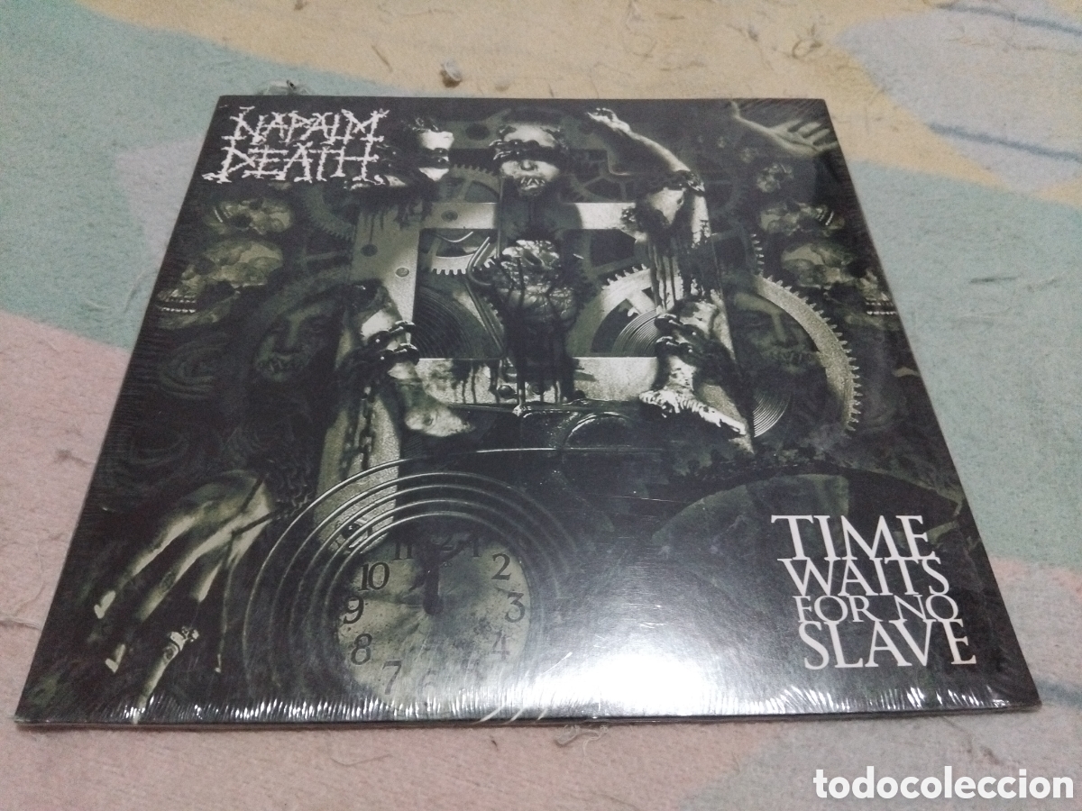 Discos de vinilo: NAPALM DEATH (VINILO) TIME WAITS FOR NO SLAVE
