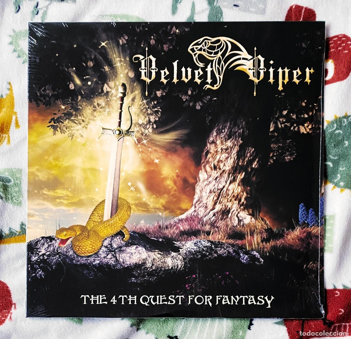 Discos de vinilo: VELVET VIPER - THE 4TH QUEST FOR FANTASY 12'' LP PRECINTADO - HEAVY METAL POWER METAL