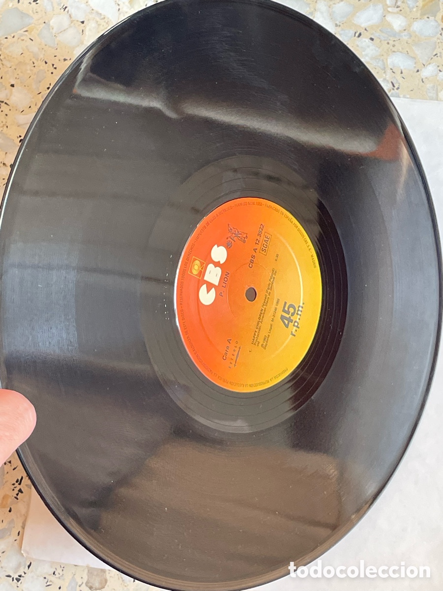 Discos de vinilo: P.Lion - Happy Children / Maxi-single - Foto 9