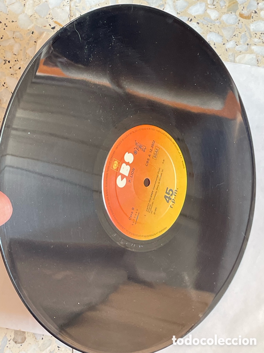 Discos de vinilo: P.Lion - Happy Children / Maxi-single - Foto 10