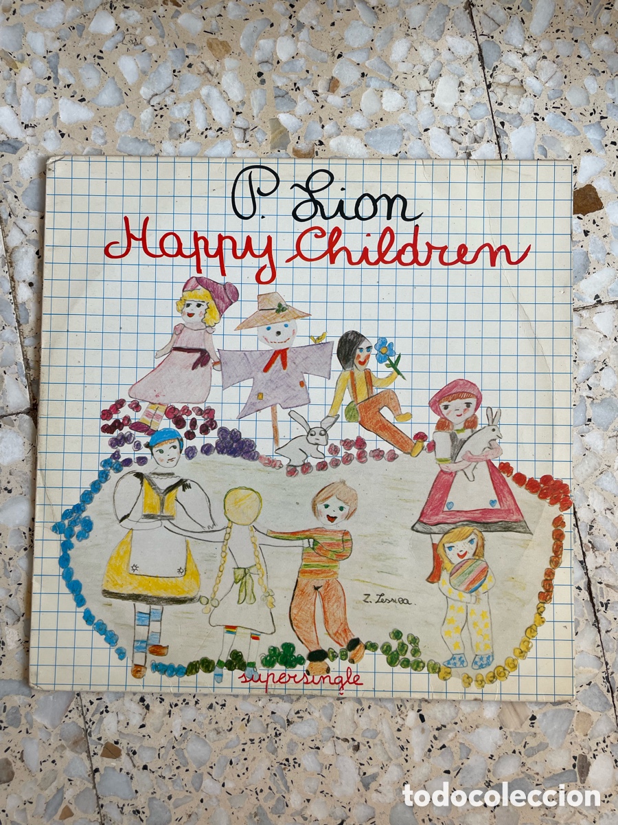 Discos de vinilo: P.Lion - Happy Children / Maxi-single