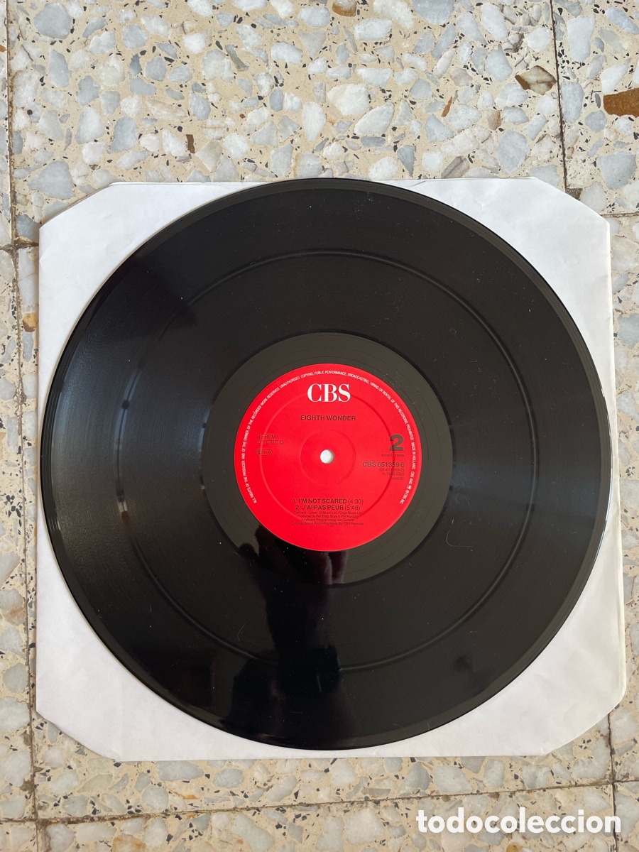 Discos de vinilo: Eighth Wonder - I&rsquo;m not Scared / Maxi-single - Foto 14
