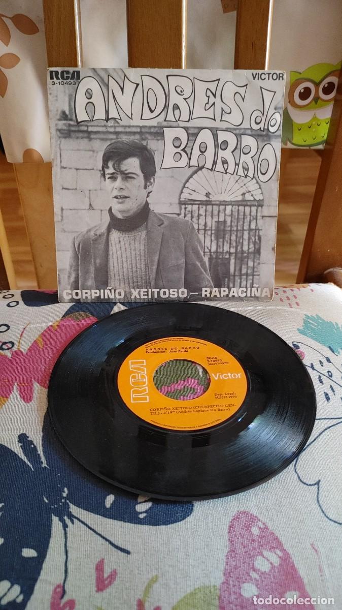 Discos de vinilo: ANDRES DO BARRO-SINGLE CORPI&Ntilde;O XEITOSO