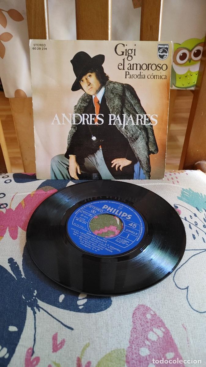 Discos de vinilo: ANDRES PAJARES-SINGLE GIGI EL AMOROSO