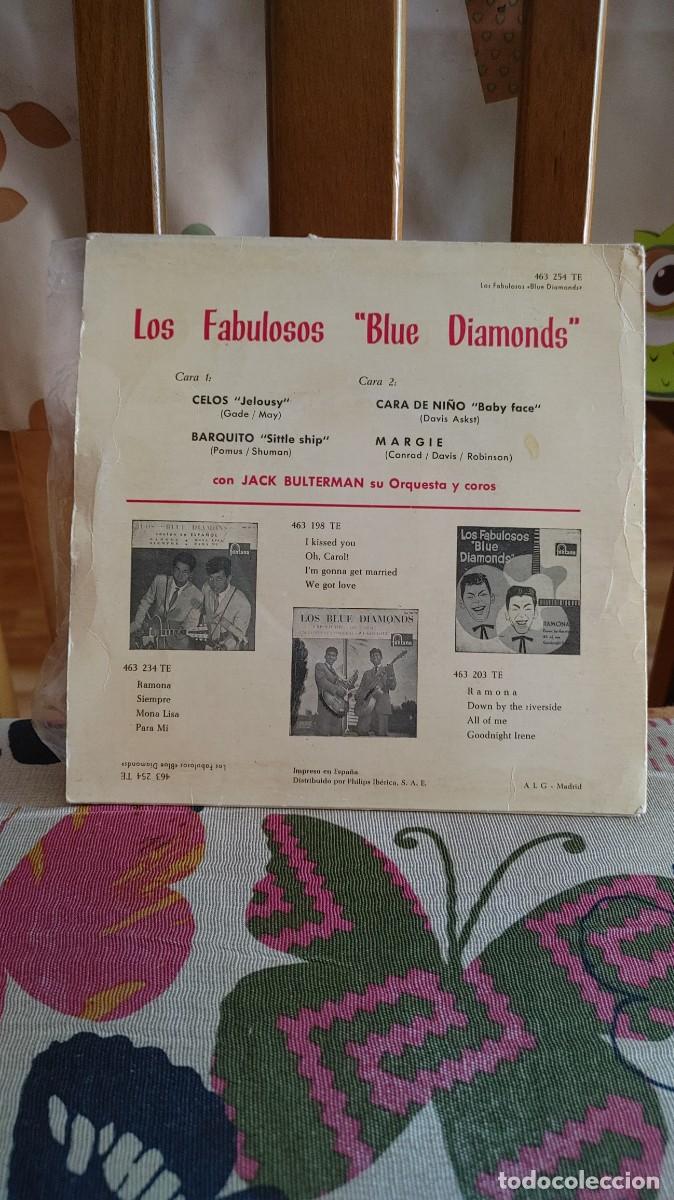 Discos de vinilo: BLUE DIAMONDS-EP CELOS +3 - Foto 2