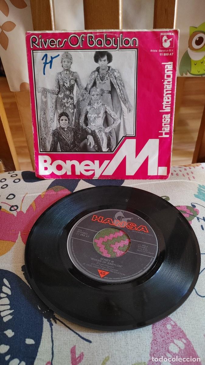 Discos de vinilo: BONEY M.-SINGLE RIVERS OF BABYLON