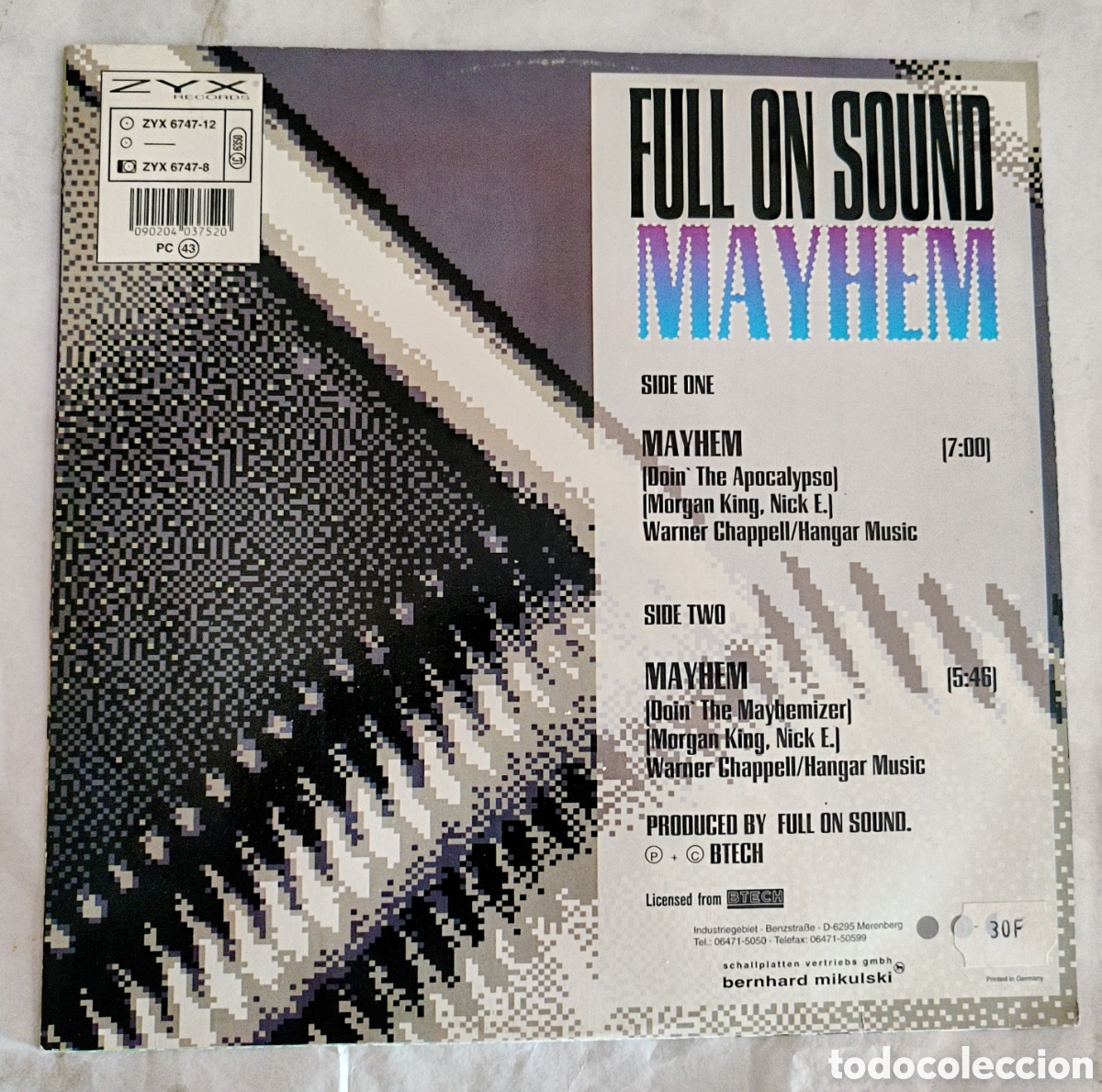 Discos de vinilo: MAYEM MUSICA ELECTRONICA - Foto 2