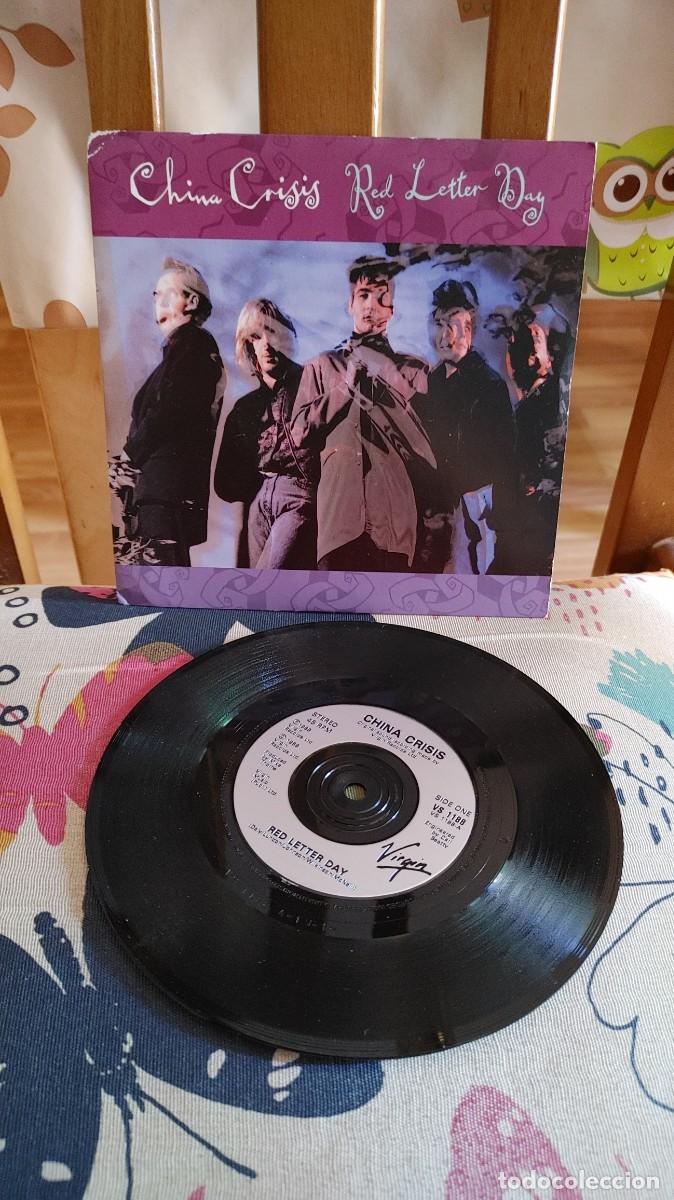 Discos de vinilo: CHINA CRISIS-SINGLE RED LETTER DAY