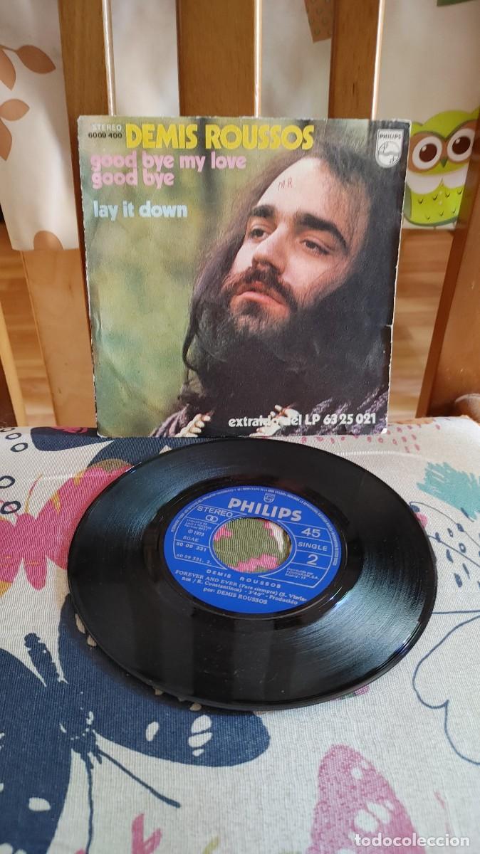 Discos de vinilo: DEMIS ROUSSOS-SINGLE GOOD BYE MY LOVE GOOD BYE