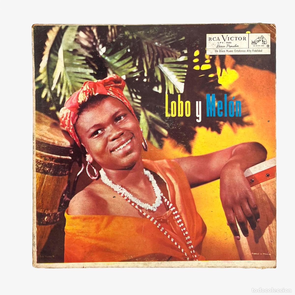 Discos de vinilo: LP. Lobo Y Melon. Lobo Y Mel&oacute;n (G+/VG)