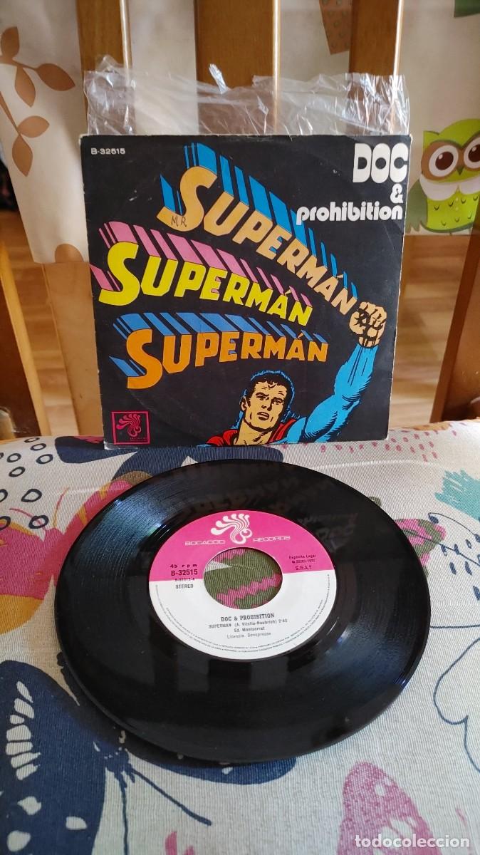 Discos de vinilo: DOC & PROHIBITION-SINGLE SUPERMAN - Foto 1