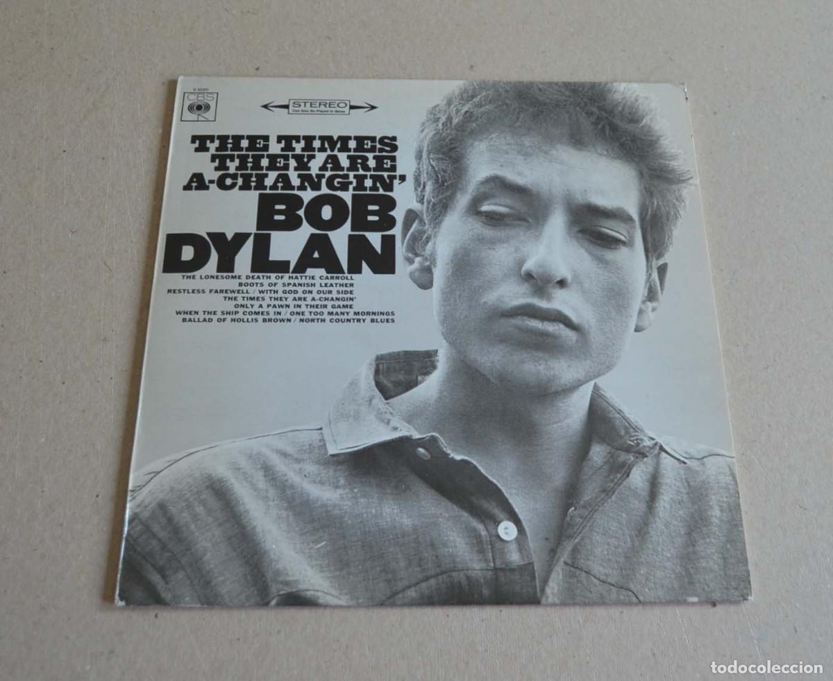 Discos de vinilo: BOB DYLAN - THE TIMES THEY ARE A-CHANGIN'