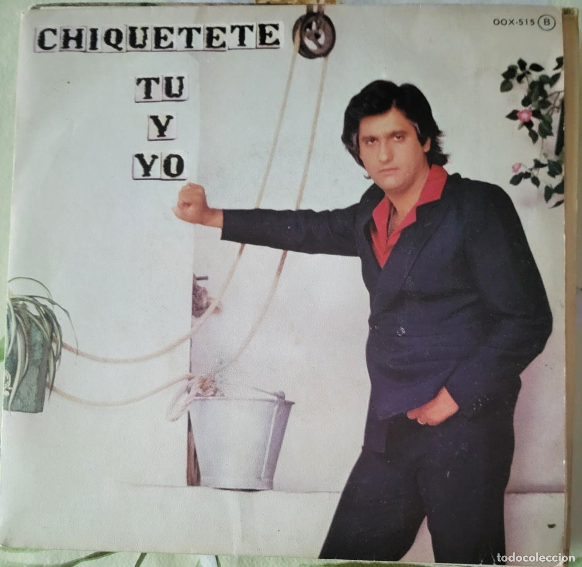 Discos de vinilo: Chiquetete single sello Zafiro editado en Espa&ntilde;a a&ntilde;o 1981 promocional...