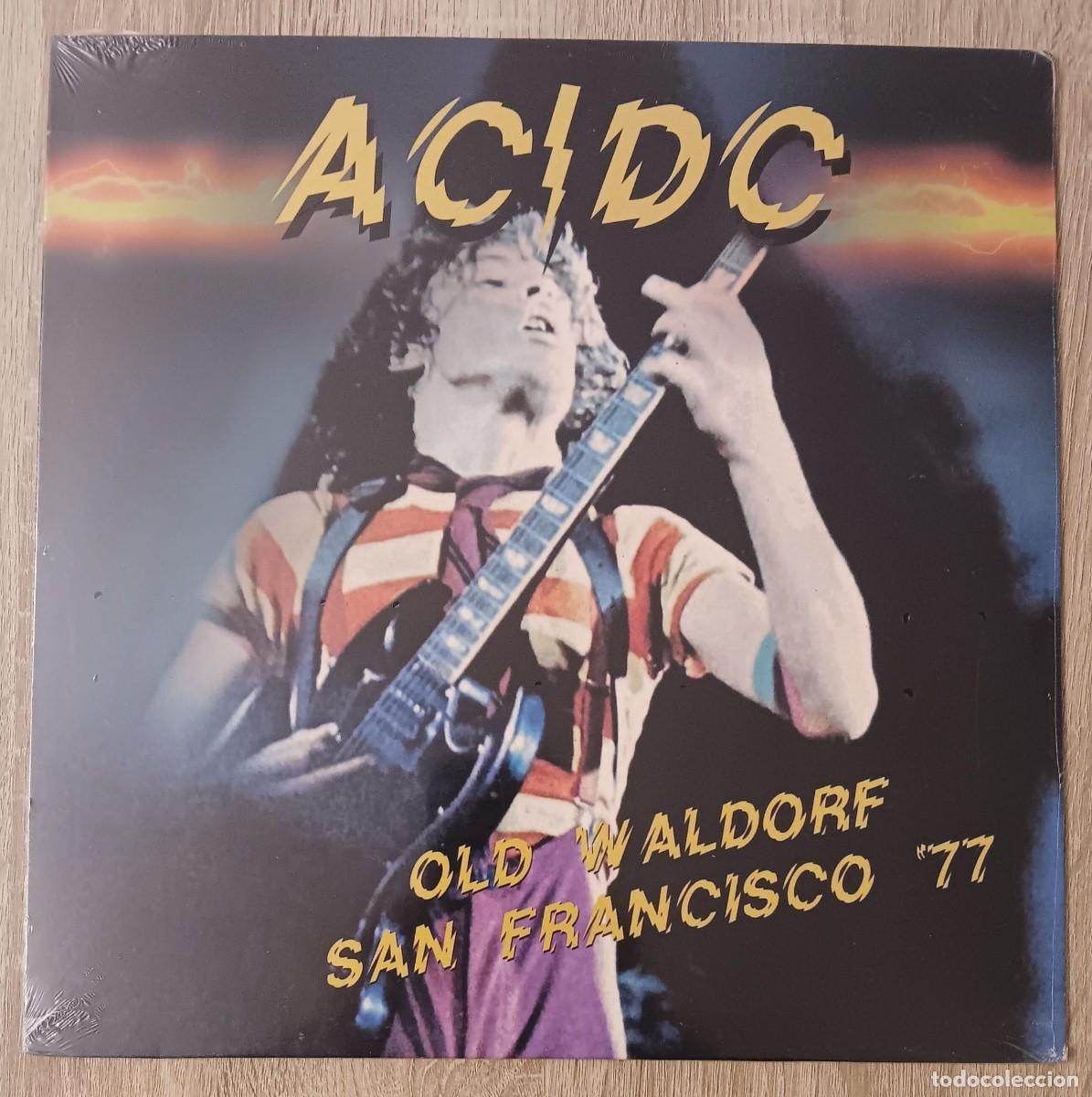 Discos de vinilo: DISCO DE VINILO LP ACDC AC DC OLD WALDORF SAN FRANCISCO 77 EDICION LIMITADA Y PRECINTADA NUMETRADA