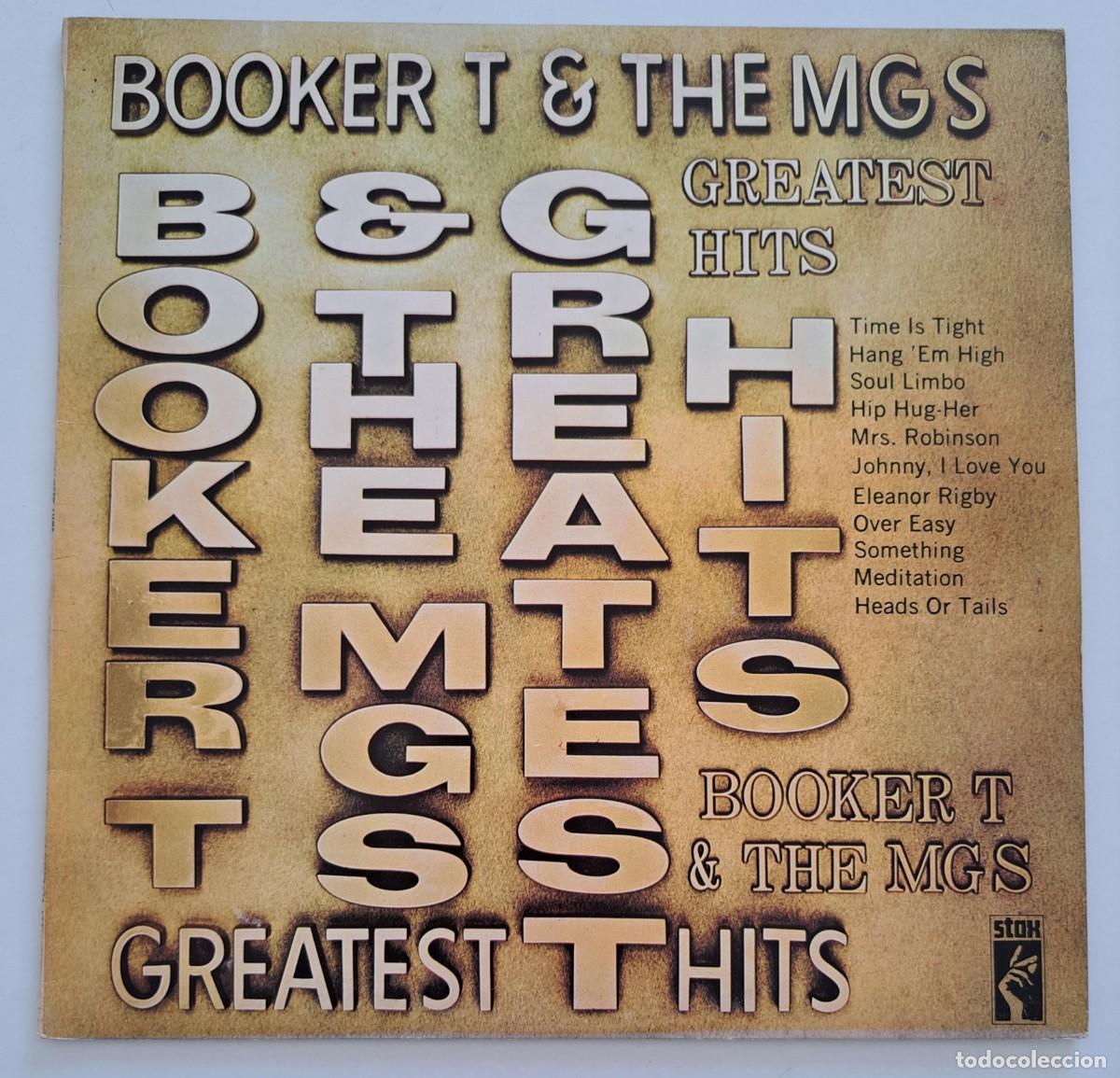Discos de vinilo: BOOKER T & THE MGs - BOOKER T & THE MGS GREATEST HITS - Stax &ndash; 2362-002 - UK 1971