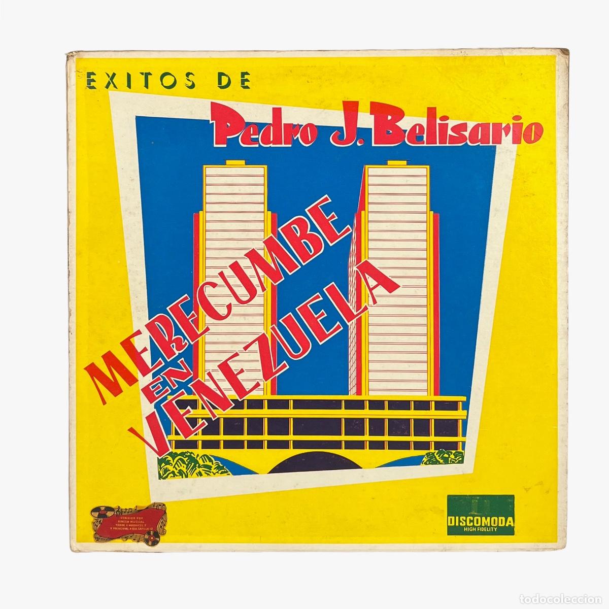 Discos de vinilo: LP. Pedro Jose Belisario. Merecumbe En Venezuela Exitos De Pedro J. Belisario (G+/VG)