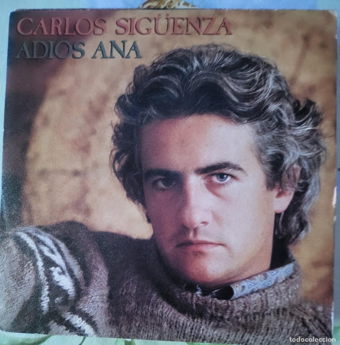Discos de vinilo: Carlos Siguenza single sello CBS editado en Espa&ntilde;a a&ntilde;o 1982 promocional...