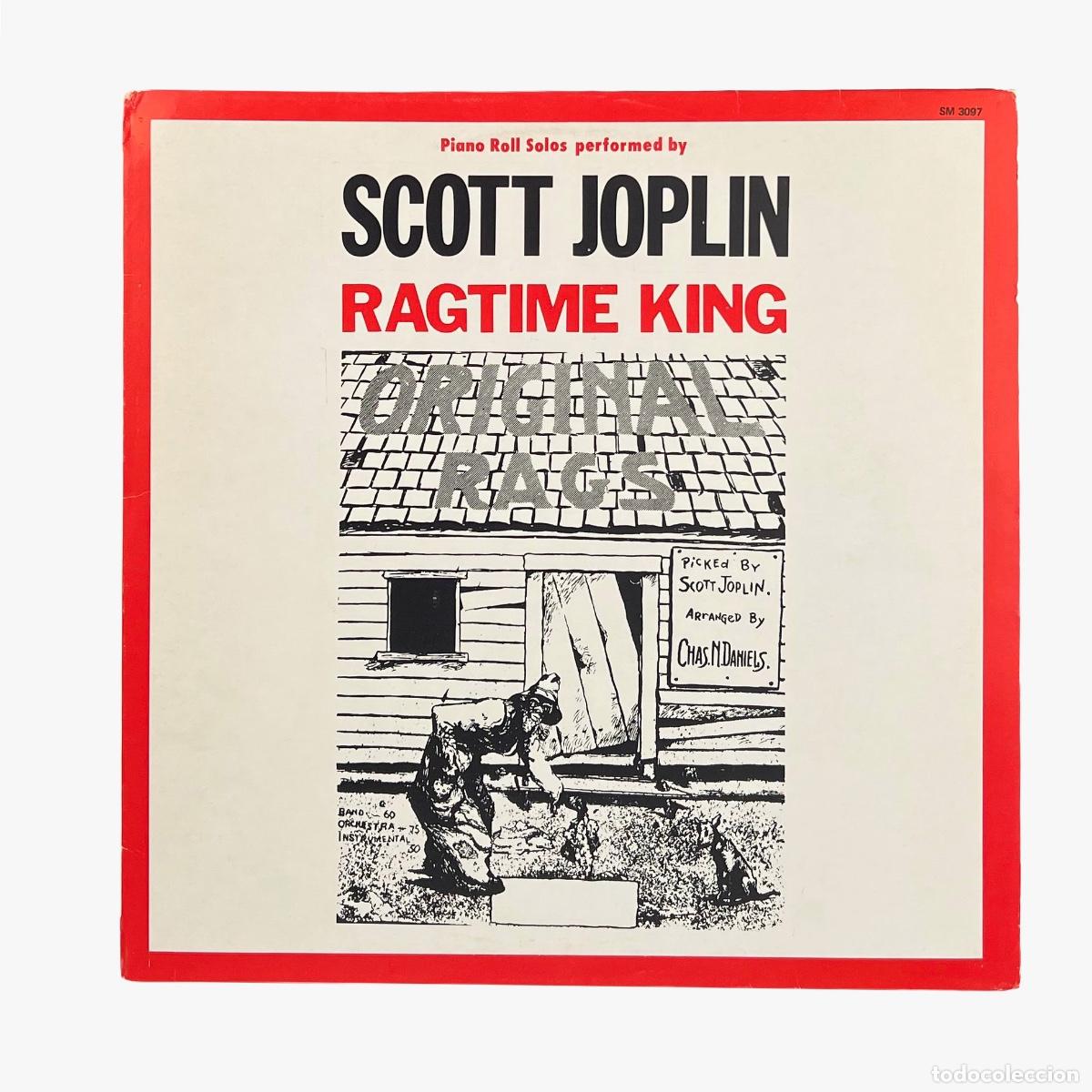 Discos de vinilo: LP. Scott Joplin. Ragtime King (NM/VG+)