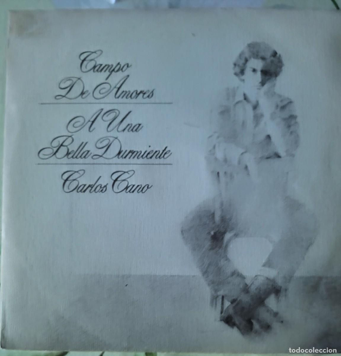 Discos de vinilo: Carlos Cano single sello Movieplay editado en Espa&ntilde;a a&ntilde;o 1980...