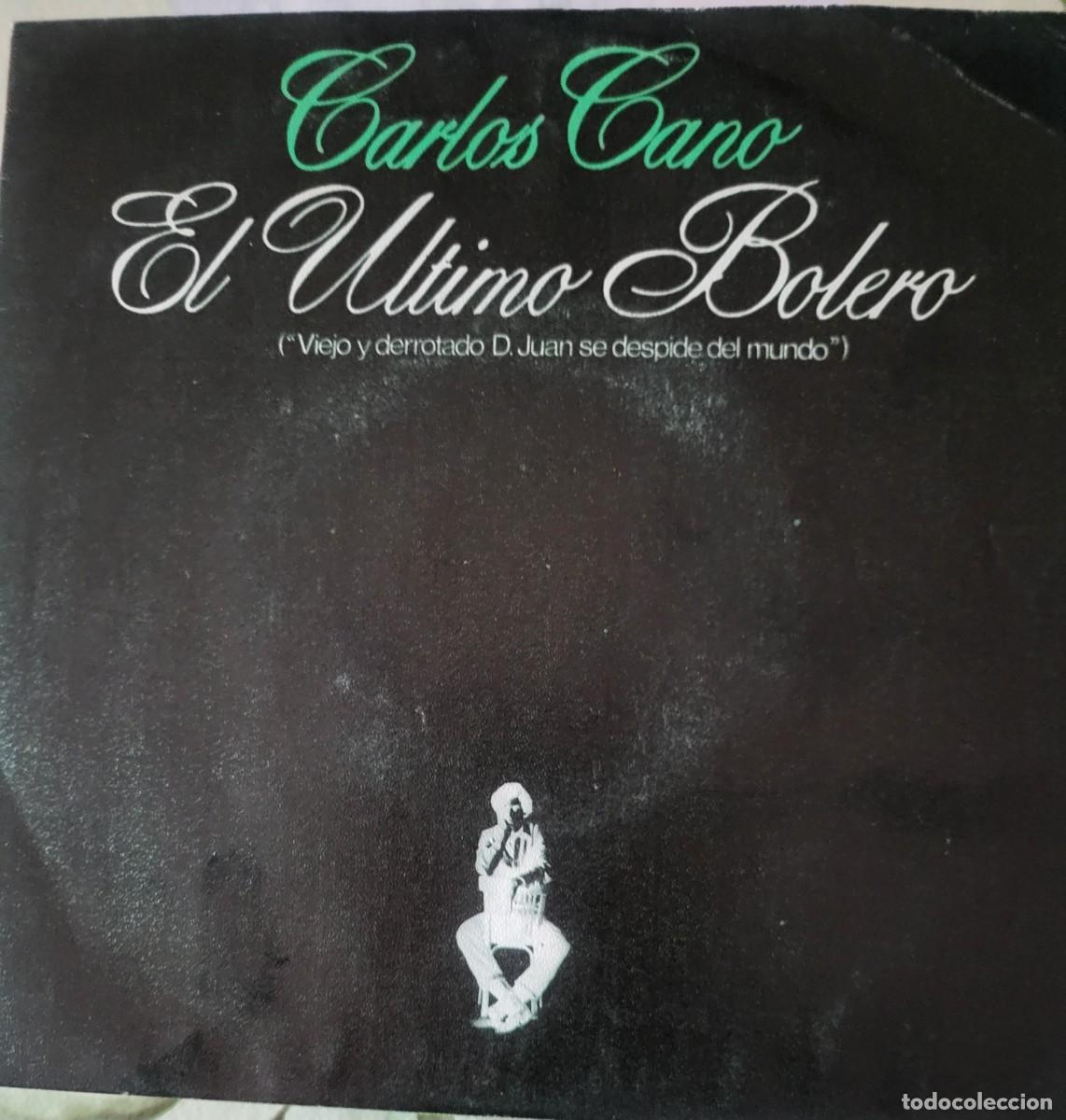 Discos de vinilo: Carlos Cano single sello Movieplay editado en Espa&ntilde;a a&ntilde;o 1980...promocional.