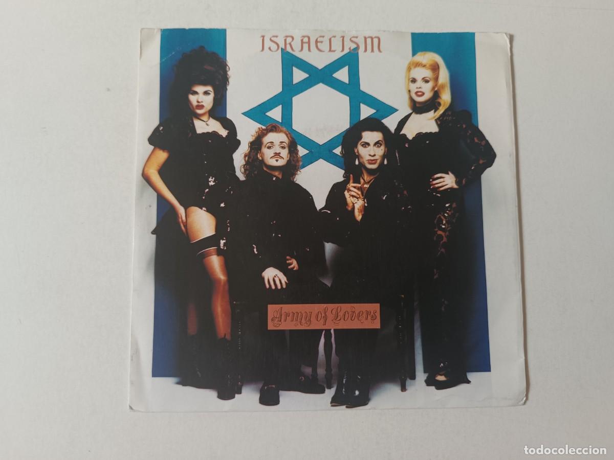 Discos de vinilo: ARMY OF LOVERS &rdquo;Israelism&rdquo; Single vinilo 7&rdquo; Stockholm Records 1993 Swedish dance music