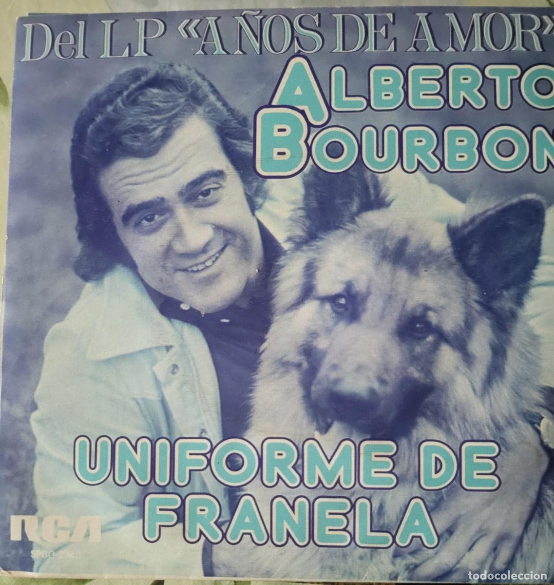 Discos de vinilo: Alberto Bourbon single sello RCA Victor editado en Espa&ntilde;a a&ntilde;o 1975 promocional...
