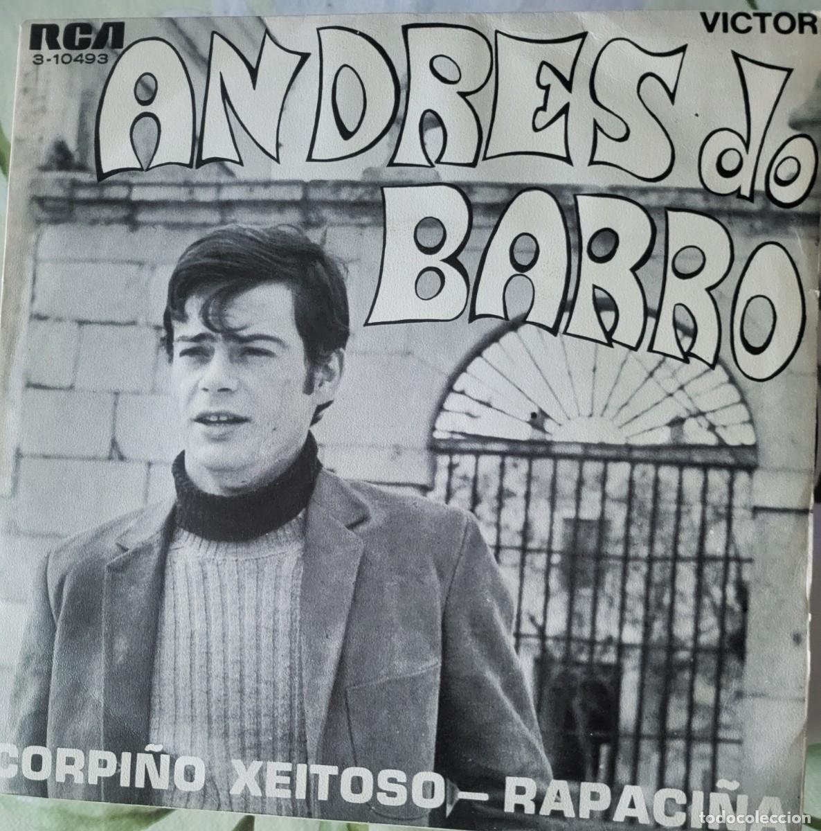 Discos de vinilo: Andres Do Barro single sello RCA Victor editado en Espa&ntilde;a a&ntilde;o 1970...