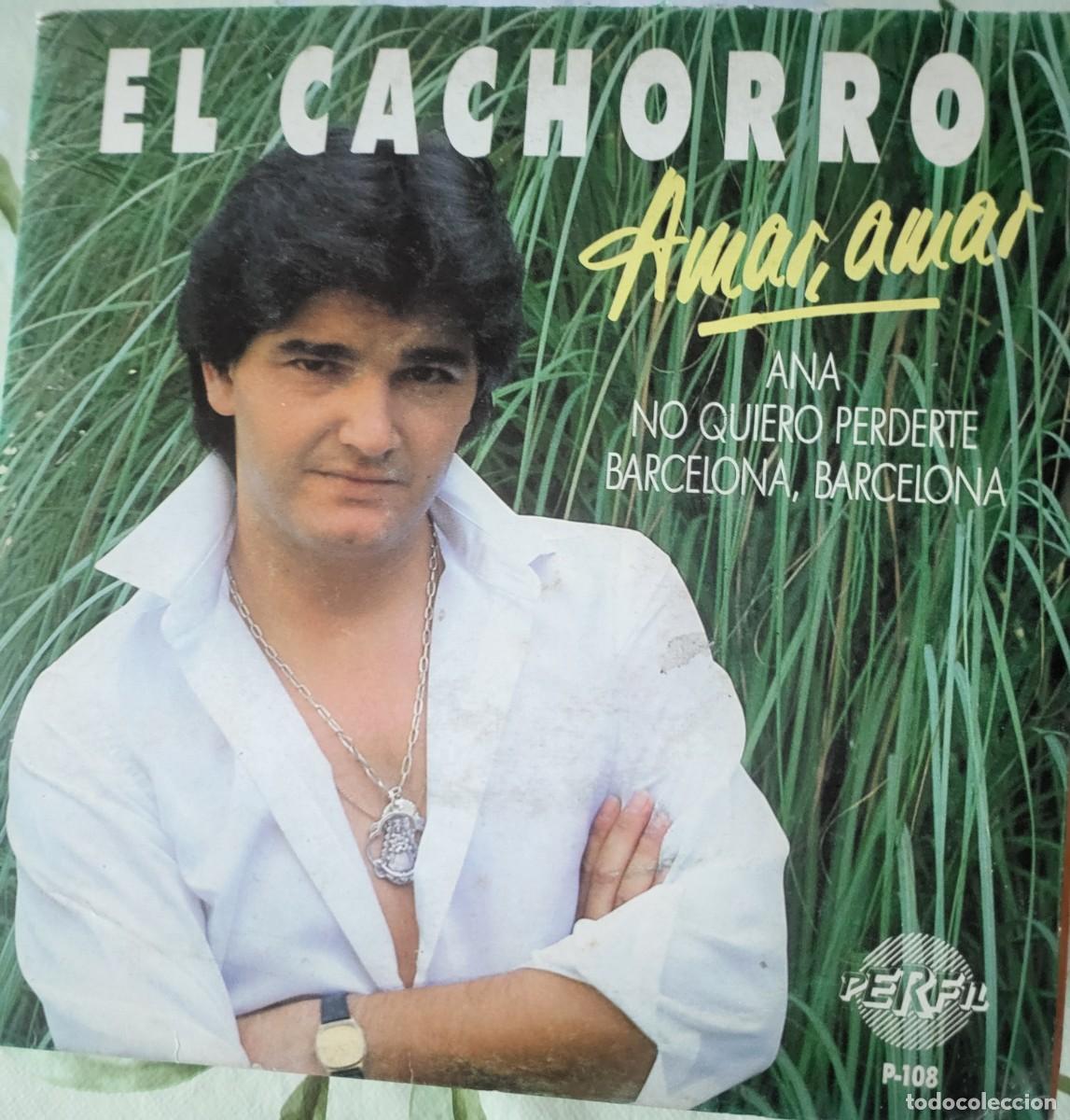 Discos de vinilo: El Cachorro Ep editado en Espa&ntilde;a sello Perfil a&ntilde;o 1987...