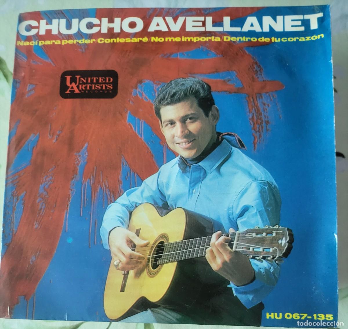 Discos de vinilo: Chucho Avellanet Ep editado en Espa&ntilde;a sello United Artists a&ntilde;o 1967...