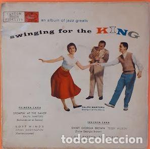 Discos de vinilo: Swinging with the King - Dinah Washington - Foto 1
